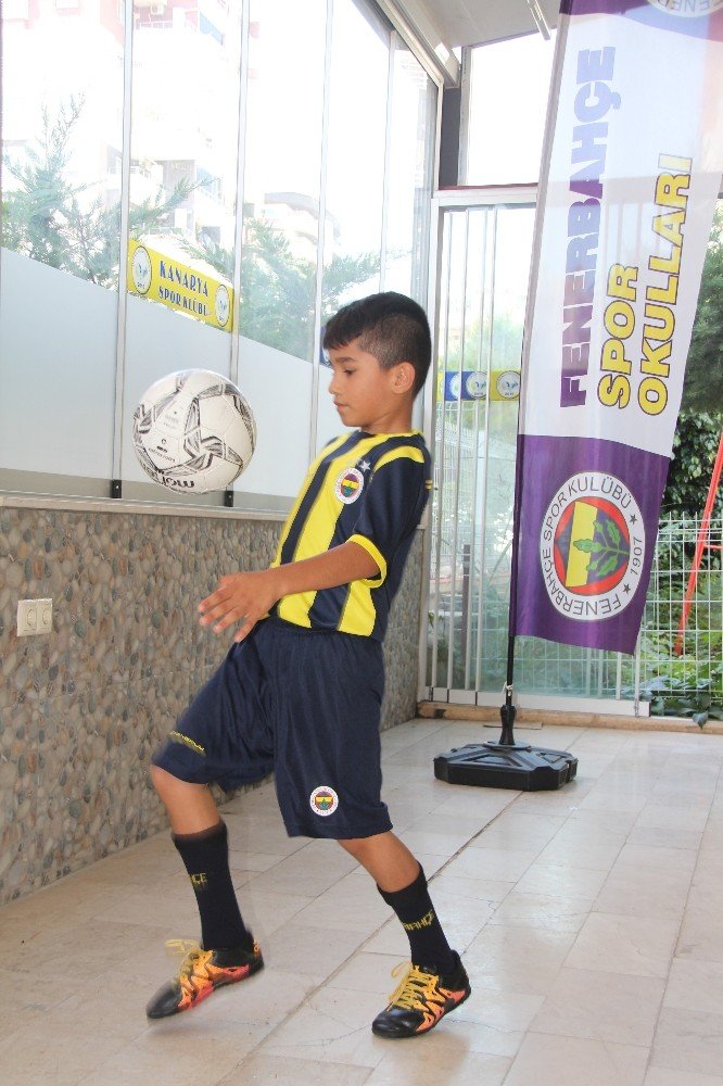 - Geleceğin futbol yıldızı Mersin’de yetişiyor