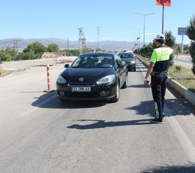 Elazığ’da trafik güvenliği denetimi