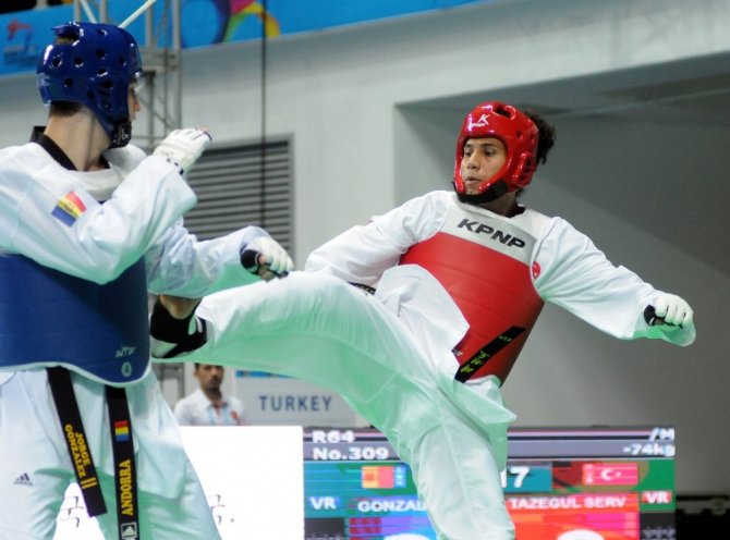 Servet Tazegül ve İpek Çidem, Dünya Tekvando Şampiyonası’nda madalya alamadı