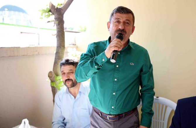 Başkan Karaosmanoğlu, Şalpazarlılar’ın bayramlaşmasına katıldı