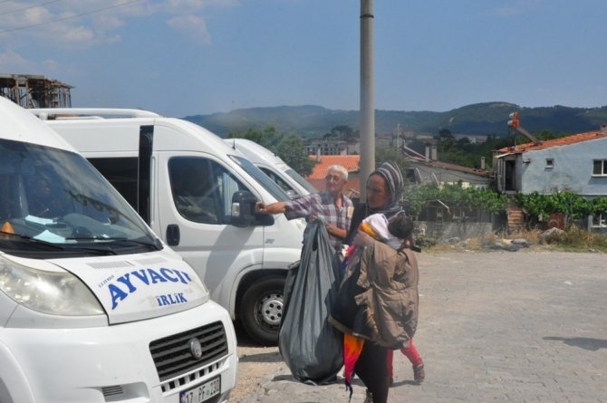 Çanakkale’de 58 kaçak göçmen yakalandı