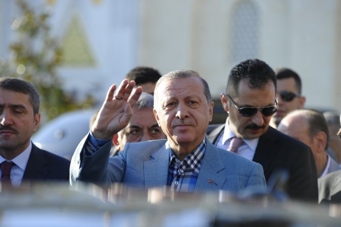 Cumhurbaşkanı Recep Tayyip Erdoğan : "Şu anda gayet iyi konumdayım. "
