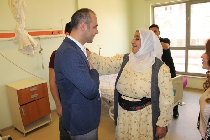 Adanur, Cizre halkı ile bayramlaştı