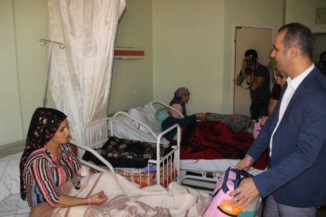 Adanur, Cizre halkı ile bayramlaştı