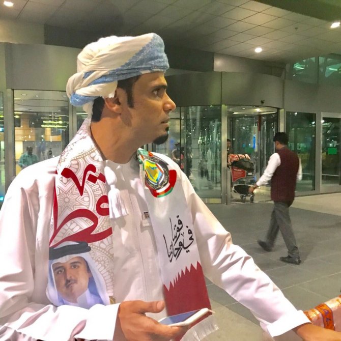 Ummanlı ve Kuveytli vatandaşlardan Katar’a destek