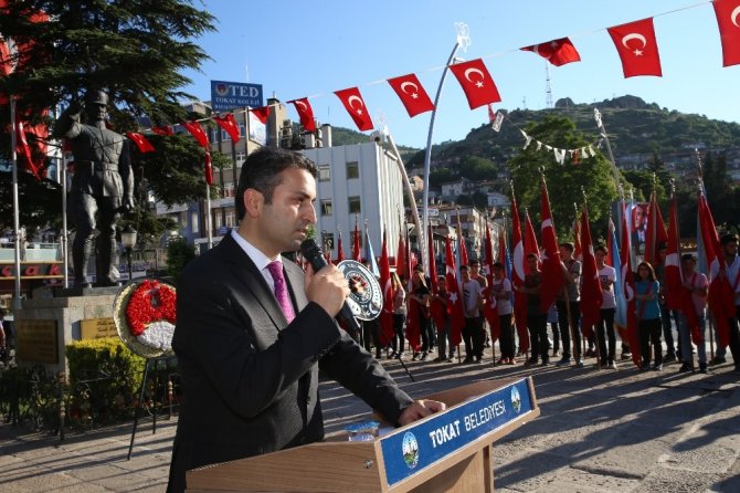 Atatürk’ün Tokat’a gelişinin 98’inci yıldönümü kutlandı