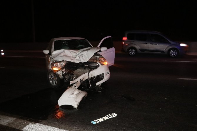 Adana’da trafik kazası: 3 yaralı