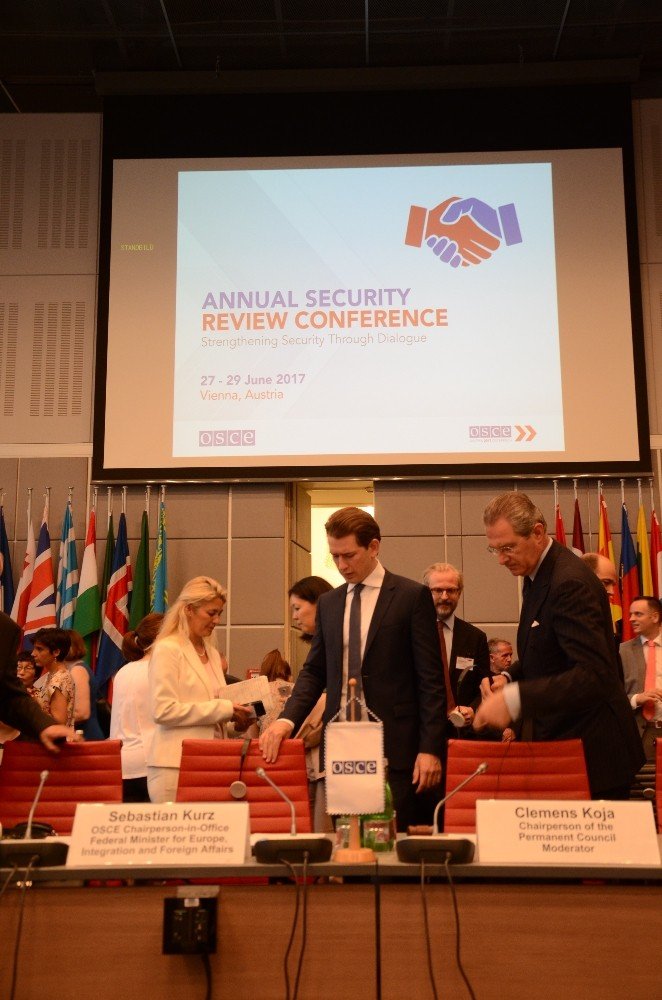 Viyana’da ’AGİT 2017 Yıllık Güvenlik Değerlendirme Konferansı’