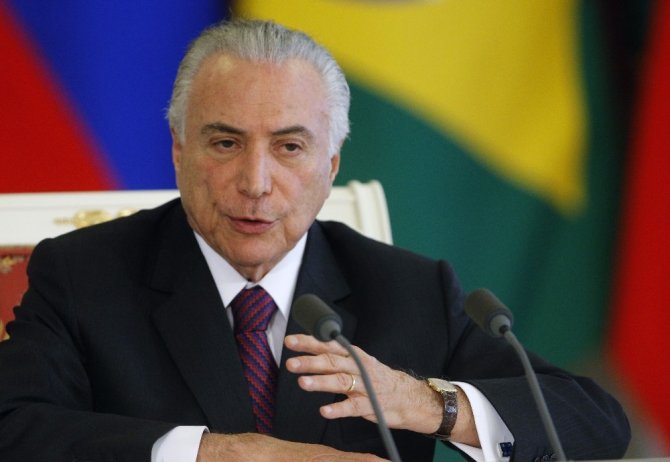 Brezilya Devlet Başkanına yolsuzluk suçlaması