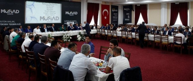 MÜSİAD Konya Şubesi bayramlaşma programı iş ve siyaset dünyasını bir araya getirdi