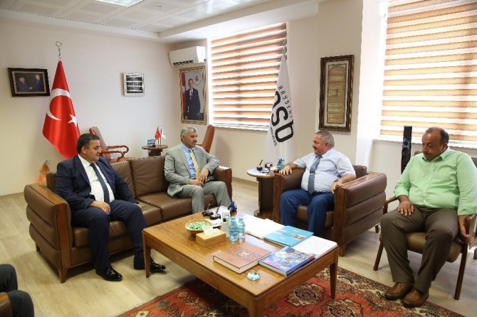 Başkan Çelik, Kayseri OSB’nin yönetimini ziyaret etti