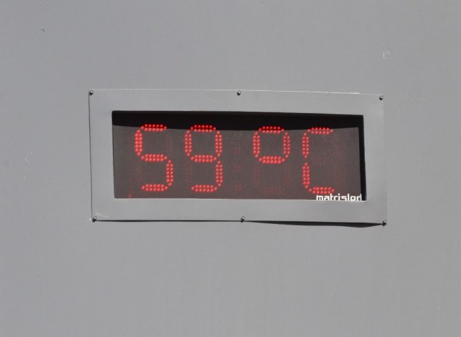 Şanlıurfa’da termometreler 60 dereceyi gösterdi