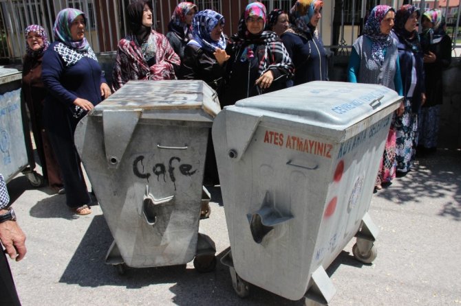 Kütahya’da ’çöp konteyneri’ gerginliği