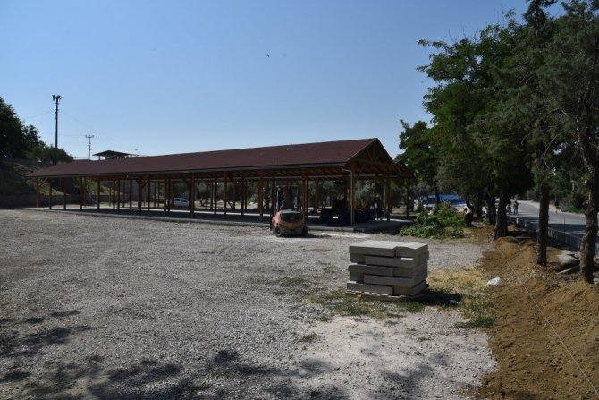 Üçpınar’da hummalı çalışma