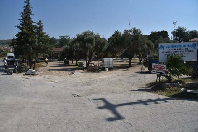 Üçpınar’da hummalı çalışma