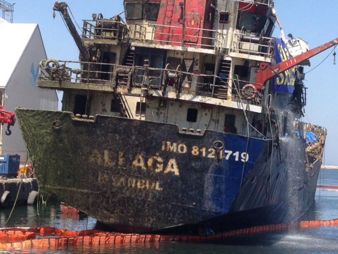 ’Ali Ağa’ 47 gün sonra su üstüne çıkarıldı