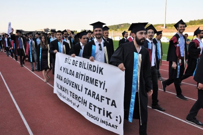 ESOGÜ’de mezuniyet coşkusu