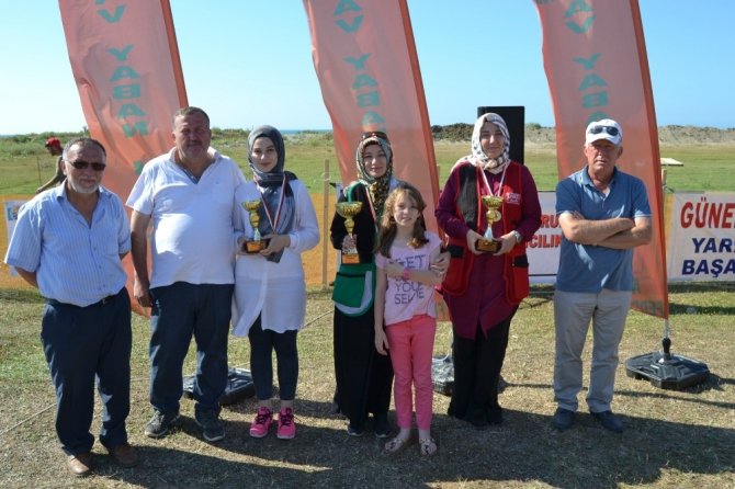 Alaçam’da Tek Kurşun, Trap ve Tabanca Yarışması