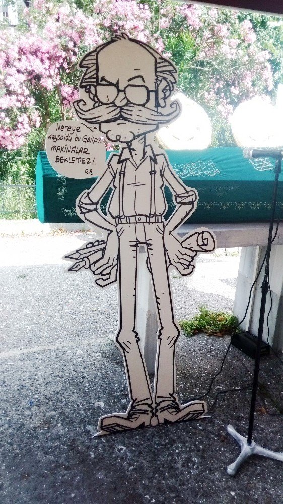 Karikatürist Galip Tekin son yolculuğuna uğurlandı