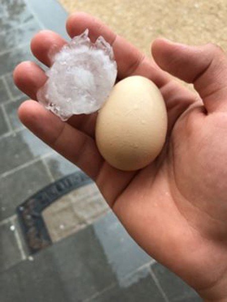 Kastamonu’da yumurta büyüklüğünde yağan dolu paniğe neden oldu