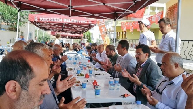 Şehitler için Keçiören’de mevlit programı düzenlendi