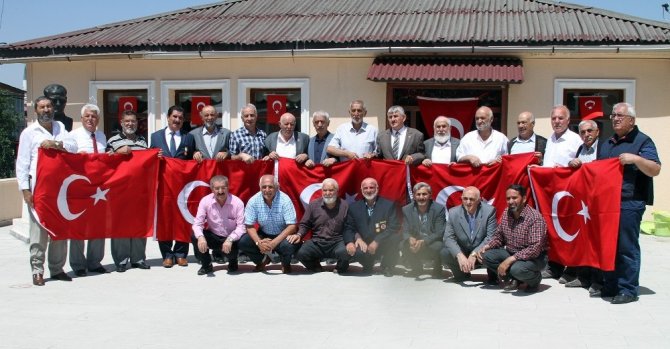 Gaziler Derneği Erzurum Şube Başkanı Mesci: “Türk askeri adaya barış getirdi”