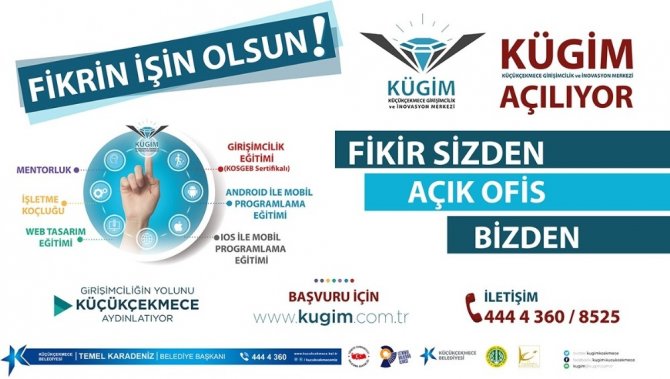 Küçükçekmece Belediyesi’nden bir ilk daha: girişimciye açık ofis