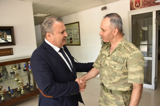 Albay Dere Başkan Çerçi’yi ağırladı