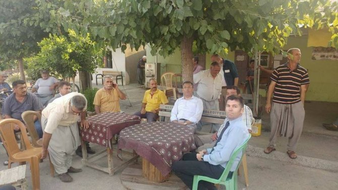 Başkan Pamuk’tan mahalle ziyaretleri