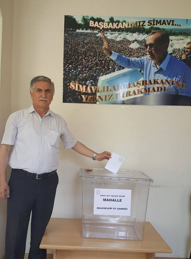Simav’da Ak Parti delege seçimi