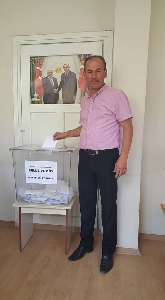 Simav’da Ak Parti delege seçimi
