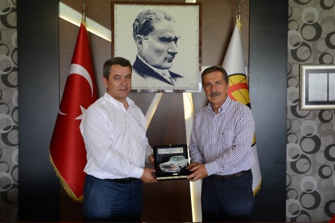 Başkan Ataç ES ES yönetimini ziyaret etti