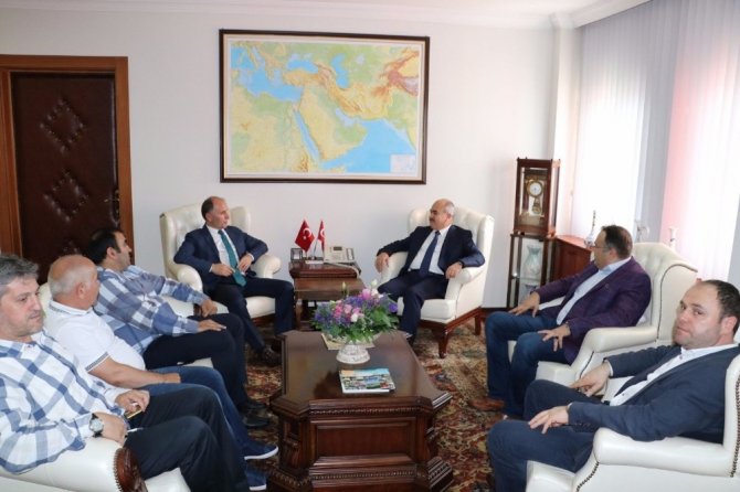 Trabzonspor Başkanı Muharrem Usta, Düzce’de