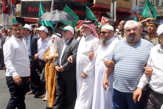 Ürdün’de İsrail’i protesto gösterisi