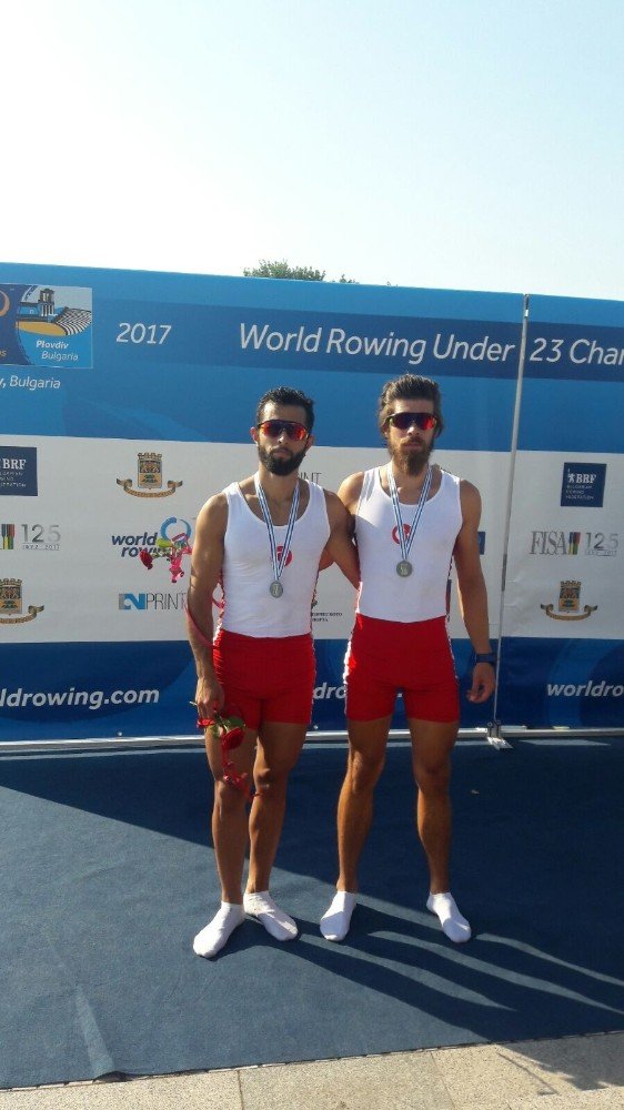 Fatih Ünsal ve Mert Kaan Kartal, Dünya Kürek Şampiyonası’nda gümüş madalya kazandı