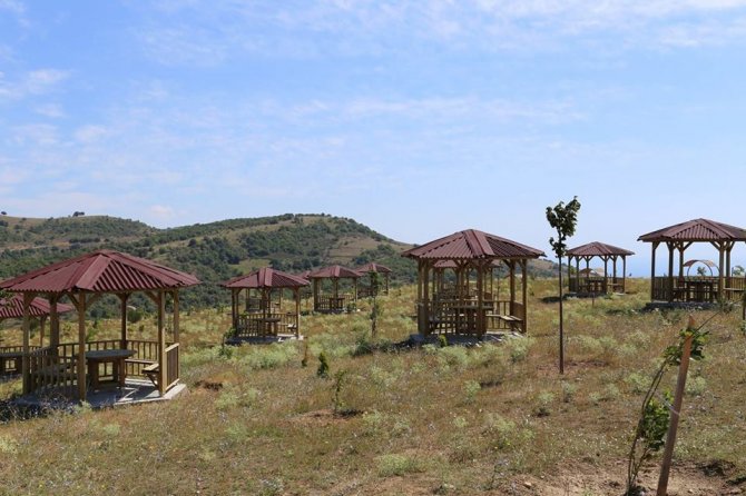 Kartaltepe tabiat parkı yatırımları hızla devam ediyor