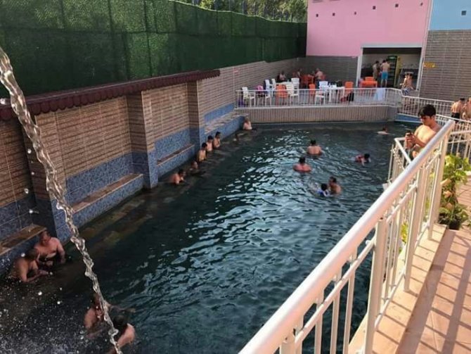 Dereli Kaplıcaları’nda modernizasyon çalışması