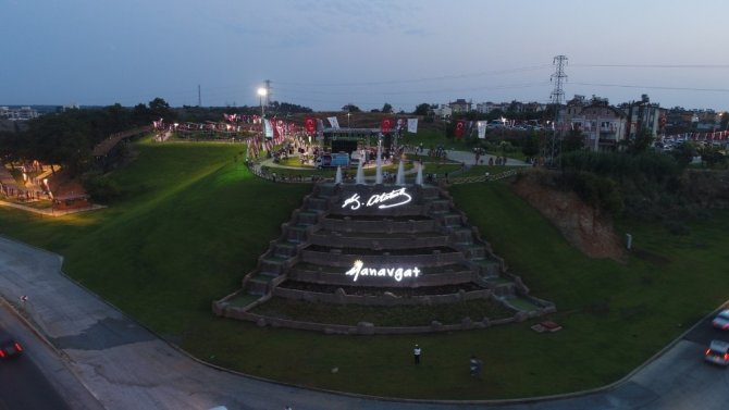 Manavgat Yemişli Mesire alanı açıldı