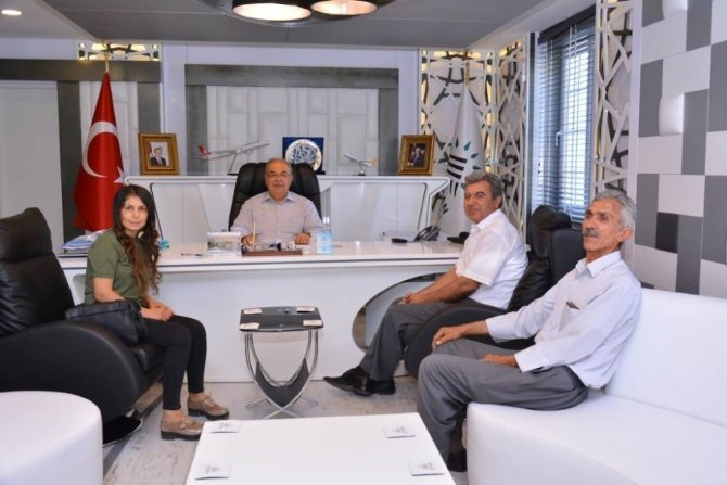 Şambayat Belediye Başkanı Arıcı’dan Başkan Kutlu’ya ziyaret