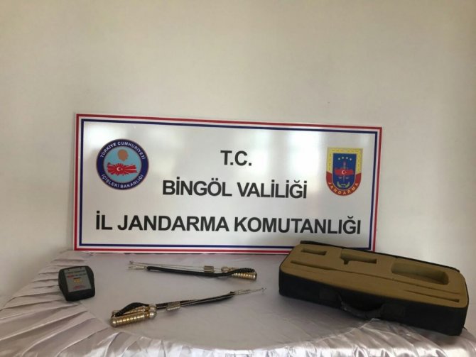 Bingöl’de kaçak kazı operasyonu: 7 gözaltı