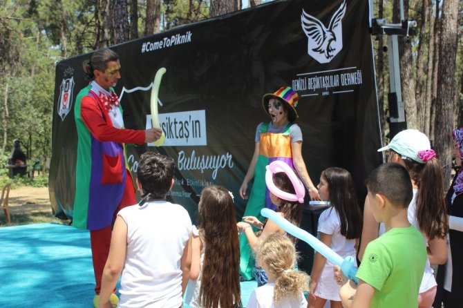 Denizli Beşiktaşlılar Derneği çocuklar için piknik düzenledi
