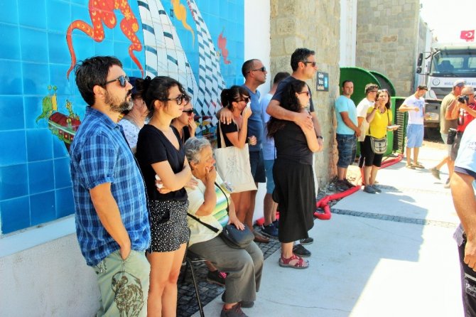 Depremde hayatını kaybeden Sinan Kurtoğlu’na gözü yaşlı karşılama