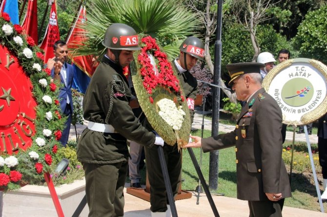 Hatay’ın ana vatana katılışının 78. yıl dönümü törenlerle kutlandı