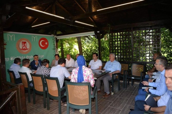 Bilecik Belediye Başkanı Yağcı, Haftalık İstişare Toplantısı gerçekleştirdi