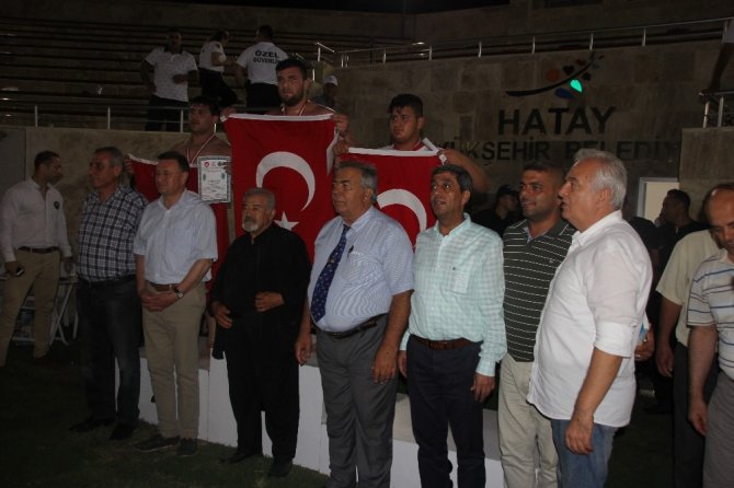 Hatay’da 8. Uluslararası Aba Güreşi Türkiye Seçmeleri tamamlandı