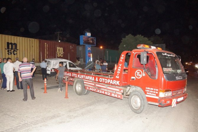 Aydın’da tren kazası; 1 yaralı