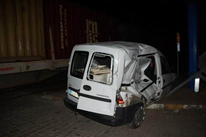 Aydın’da tren kazası; 1 yaralı