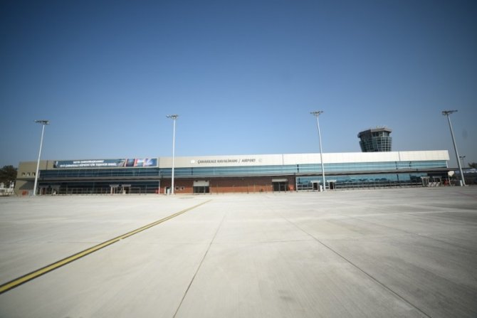 Çanakkale Havaalanı yeni terminal binasında sona gelindi