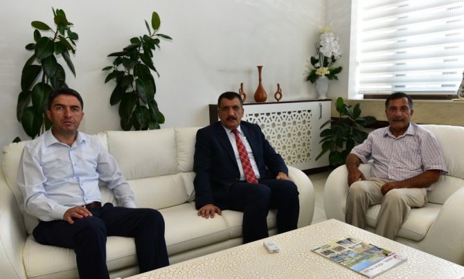 CHP İl Başkanı Kiraz’dan, Belediye Başkanı Gürkan’a ziyaret