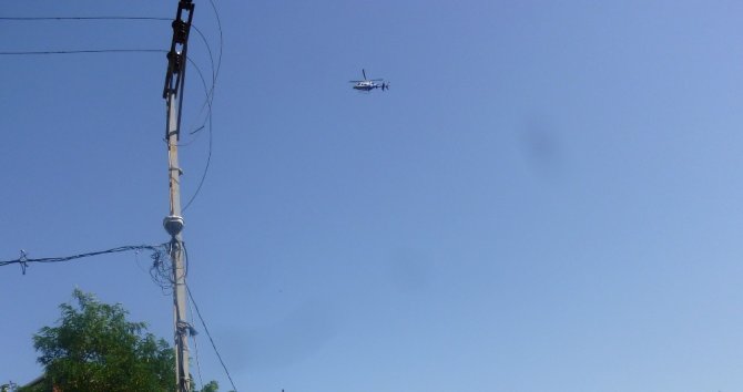 Ataşehir’de helikopter destekli narkotik uygulaması